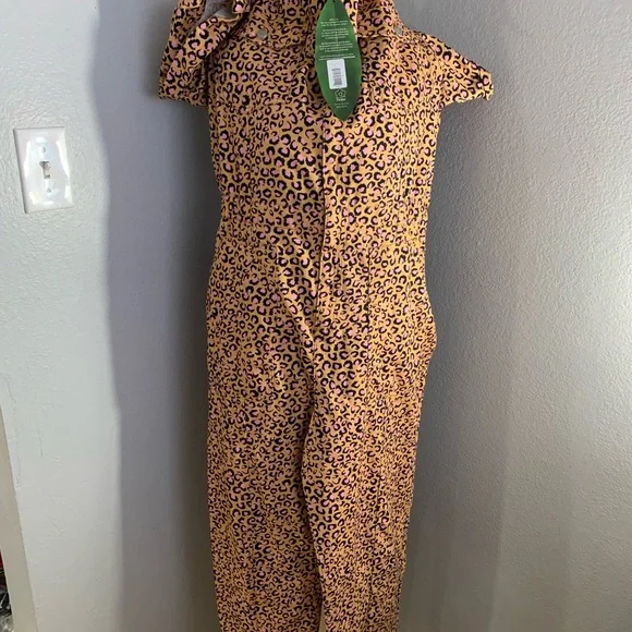 NWT Farm Rio Leopard Pop Jumpsuit - Picture 2 of 3